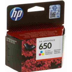 Γνήσιο Μελάνι Hewlett Packard 650 Tri-Color 