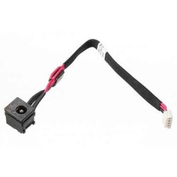 DC Power Jack για Toshiba C650 C655, 4pin, Cable