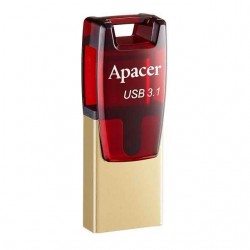 USB 3.2 Gen & Type-C Dual Flash Drive AH180 64GB Red RP