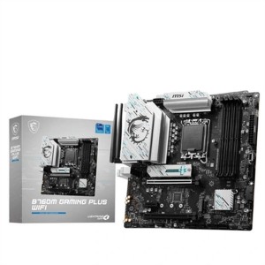 MSI B760M Gaming Plus WIFI Motherboard Micro ATX με Intel 1700 Socket  (7D99-017R)