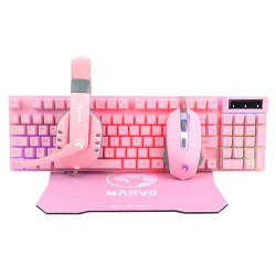 Marvo CM370 Set Αγγλικό US Pink