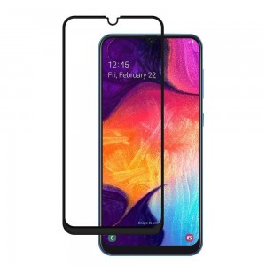 5D Full Glue 9H Glass Samsung H/Q - OEM - Μαύρο - Galaxy A70/A70s