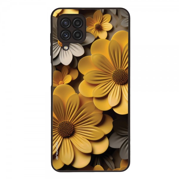 Θήκη Sonique 3D flower Series για Samsung Galaxy A22 4G / Galaxy M32 4G / Galaxy M22 4G Κίτρινο