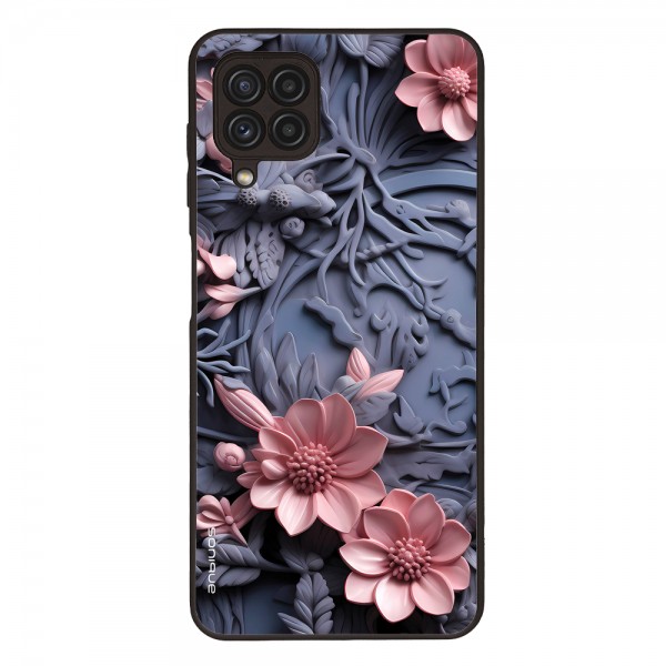 Θήκη Sonique 3D flower Series για Samsung Galaxy A22 4G / Galaxy M32 4G / Galaxy M22 4G Ροζ 02