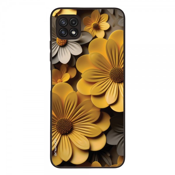 Θήκη Sonique 3D flower Series για Samsung Galaxy A22 5G Κίτρινο