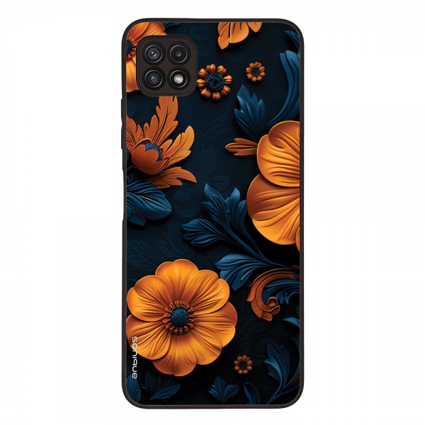 Θήκη Sonique 3D flower Series για Samsung Galaxy A22 5G Πορτοκαλί 01