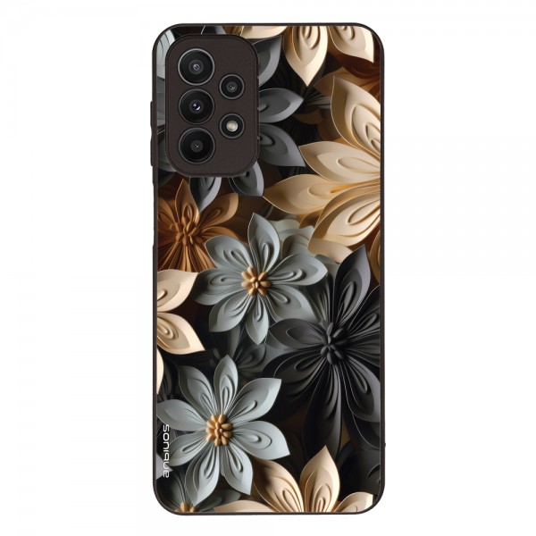 Θήκη Sonique 3D flower Series για Samsung Galaxy A23 5G / Galaxy A23 4G Γκρι