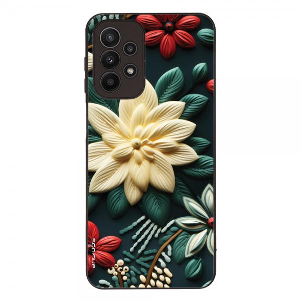 Θήκη Sonique 3D flower Series για Samsung Galaxy A23 5G / Galaxy A23 4G Πράσινο