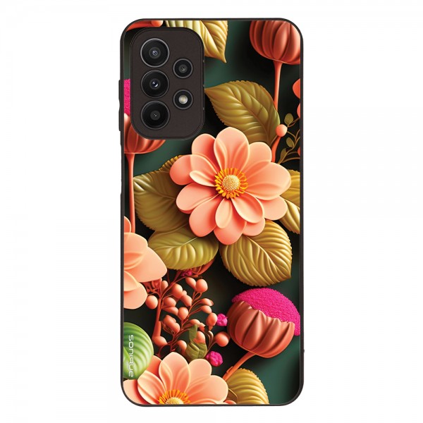 Θήκη Sonique 3D flower Series για Samsung Galaxy A23 5G / Galaxy A23 4G Σομόν