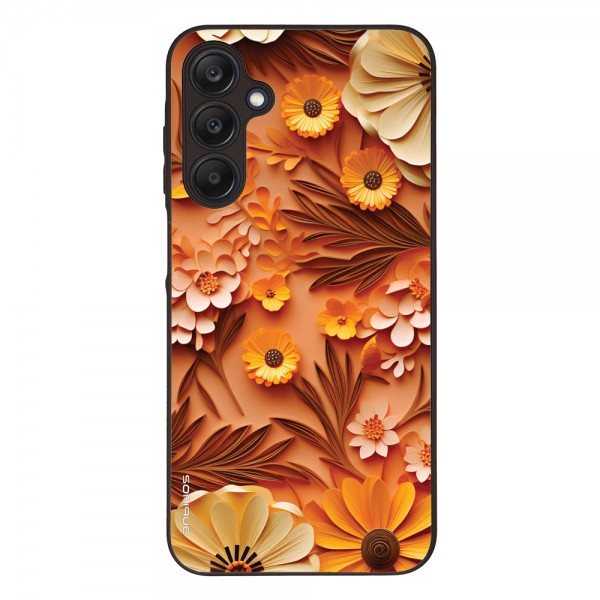 Θήκη Sonique 3D flower Series για Samsung Galaxy A25 5G Πορτοκαλί