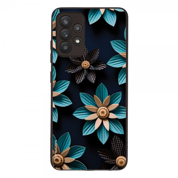 Θήκη Sonique 3D flower Series για Samsung Galaxy A32 4G Γαλάζιο