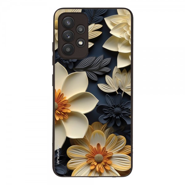 Θήκη Sonique 3D flower Series για Samsung Galaxy A32 4G Εκρού