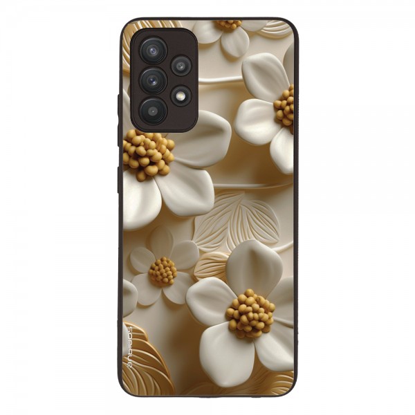 Θήκη Sonique 3D flower Series για Samsung Galaxy A32 4G Λευκό