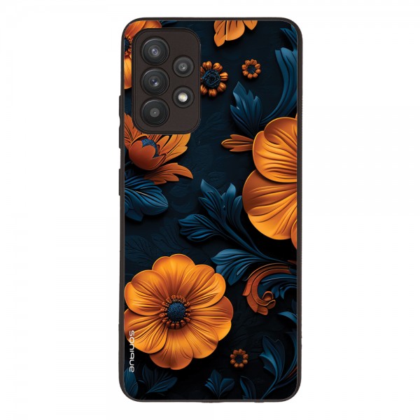 Θήκη Sonique 3D flower Series για Samsung Galaxy A32 4G Πορτοκαλί 01