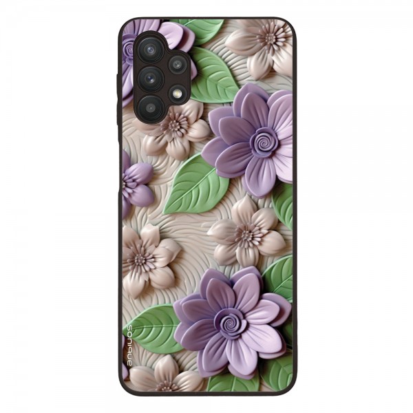 Θήκη Sonique 3D flower Series για Samsung Galaxy A32 5G Βιολετί