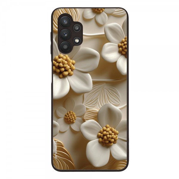 Θήκη Sonique 3D flower Series για Samsung Galaxy A32 5G Λευκό