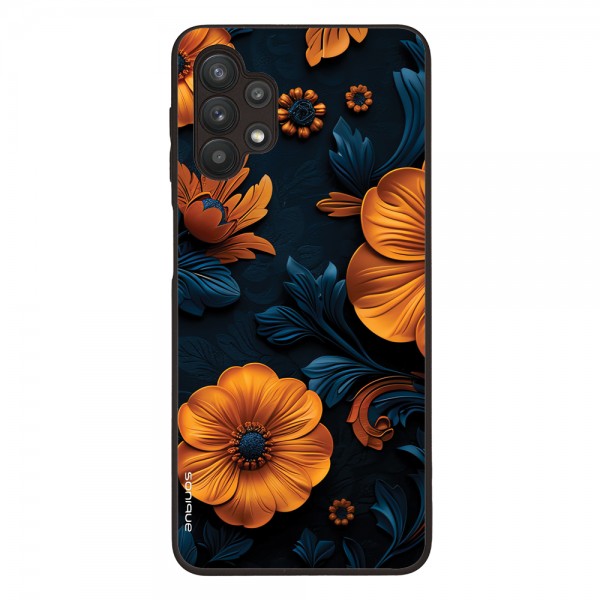 Θήκη Sonique 3D flower Series για Samsung Galaxy A32 5G Πορτοκαλί 01