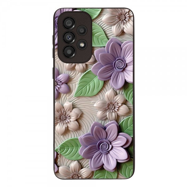 Θήκη Sonique 3D flower Series για Samsung Galaxy A33 5G Βιολετί