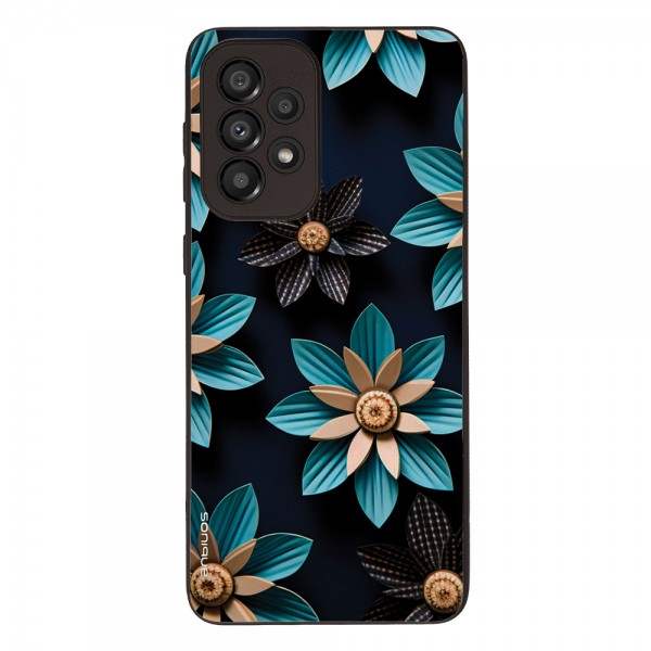 Θήκη Sonique 3D flower Series για Samsung Galaxy A33 5G Γαλάζιο