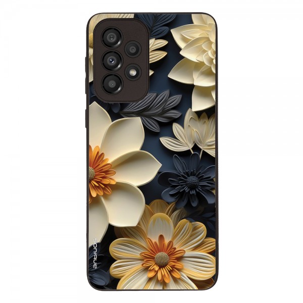 Θήκη Sonique 3D flower Series για Samsung Galaxy A33 5G Εκρού