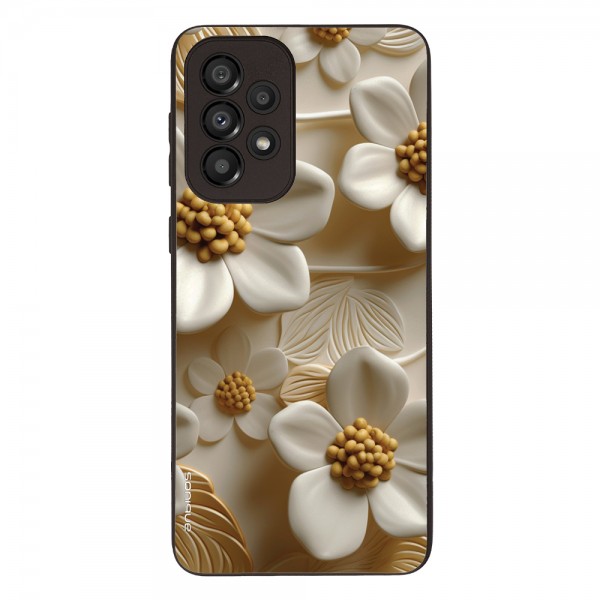 Θήκη Sonique 3D flower Series για Samsung Galaxy A33 5G Λευκό