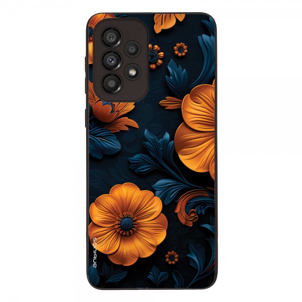 Θήκη Sonique 3D flower Series για Samsung Galaxy A33 5G Πορτοκαλί 01