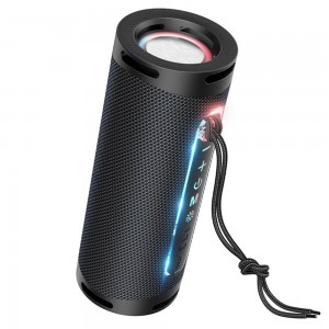 Hoco - Wireless Speaker Dazzling pulse (HC9) - with Ambient Light, Bluetooth 5.1, 10W - Black