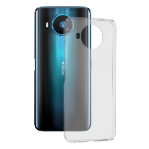 Techsuit - Clear Silicone (bulk) - Nokia 8.3 5G - Transparent