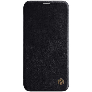 Nillkin - Qin Leather Case - iPhone 12 Mini - Black