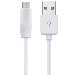 Hoco - Data Cable Rapid (X1) - USB-A to Micro-USB, 10.5W, 2.1A, 1.0m - White