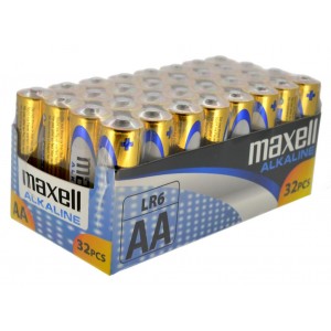 Μπαταρία Αλκαλική Maxell LR6 size AA 1.5 V Τεμ. 32