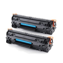 Toner HP CANON  Συμβατό NEW Chip CE285A/CB436A/CB435A/CE278A Σελίδες:2000 Black για Laserjet Pro-P1100, P1102, M1132