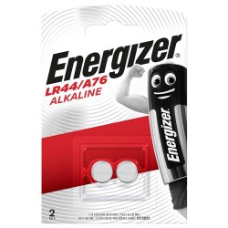 Buttoncell Energizer Alkaline LR44 A76 Τεμ. 2