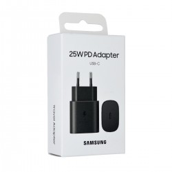 Φορτιστής Ταξιδίου Samsung EP-TA800NBEGEU USB-C 25W Μαύρο