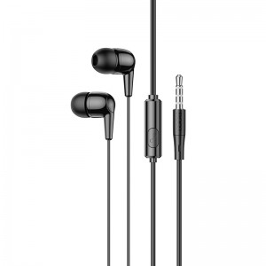 Hands Free Hoco M97 Enjoy Earphones Stereo 3.5mm με Μικρόφωνο και Πλήκτρο Λειτουργίας Μαύρα