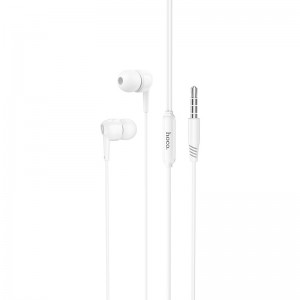 Hands Free Hoco M99 Celestial Universal Earphones Hi-Fi Stereo 3.5mm Λευκό 1.2m