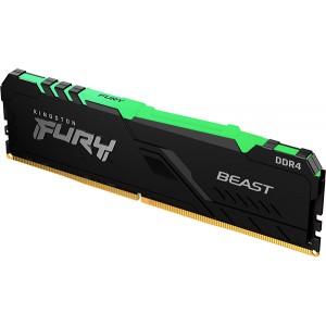 RAM KINGSTON KF432C16BBA/8 FURY BEAST RGB 8GB DDR4 3200MHZ