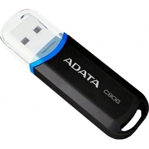 Adata C906 16GB USB 2.0 Stick Μαύρο