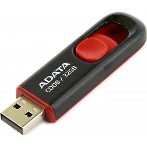 Adata DashDrive C008 32GB USB 2.0 Stick Κόκκινο