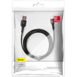 BASEUS καλώδιο USB σε Type-C CATGH-H01, LED, 5A 40W, 2m, μαύρο