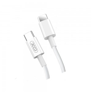 XO cable NB124 PD USB-C - USB-C 1,0 m white