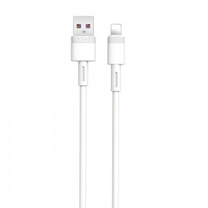 XO cable NB-Q166 USB - Lightning 1,0 m 5A white