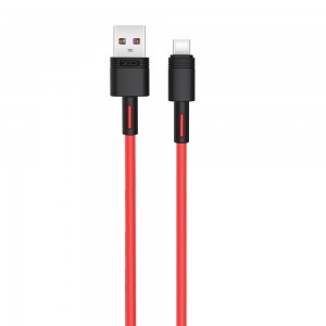 XO cable NB-Q166 USB - USB-C 1,0 m 5A red