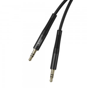 XO cable audio NB-R175A jack 3,5mm - jack 3,5mm 1,0 m black