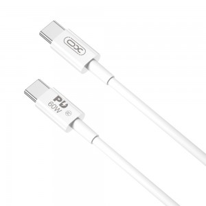 XO cable NB-Q190B PD USB-C - USB-C 2,0m 60W white