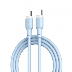 XO cable NB208B PD USB-C - USB-C 1,0m 60W blue