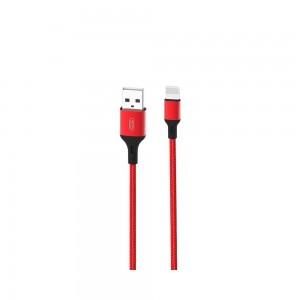 XO cable NB143 USB - Lightning 1,0 m 2,4A red