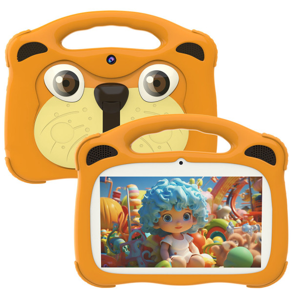 Kids tablet 7" No brand AT71K, Yellow - 13094