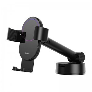 Universal phone holder Baseus Simplism Gravity, Black - 17819