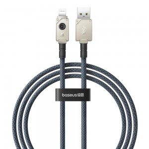 Data cable Baseus Unbreakable, Lightning, 1.0m, Black - 40436